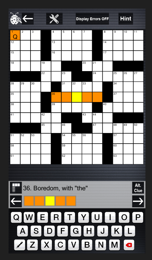 unity nyt crossword clue